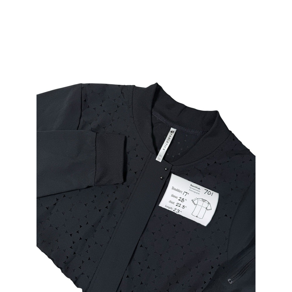 Fabletics Womens Ithaca Jacket Black Size XL Full Zip - Picture 6 of 6